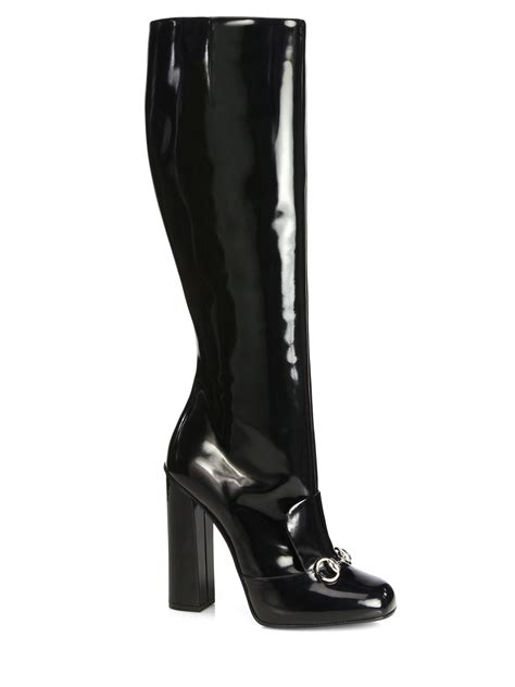 GUCCI Women's Designer Winter Knee High Boots